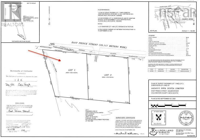 












Lot 1 East Prince Street

,
Salmon River,







Nova Scotia
B2N1J9


