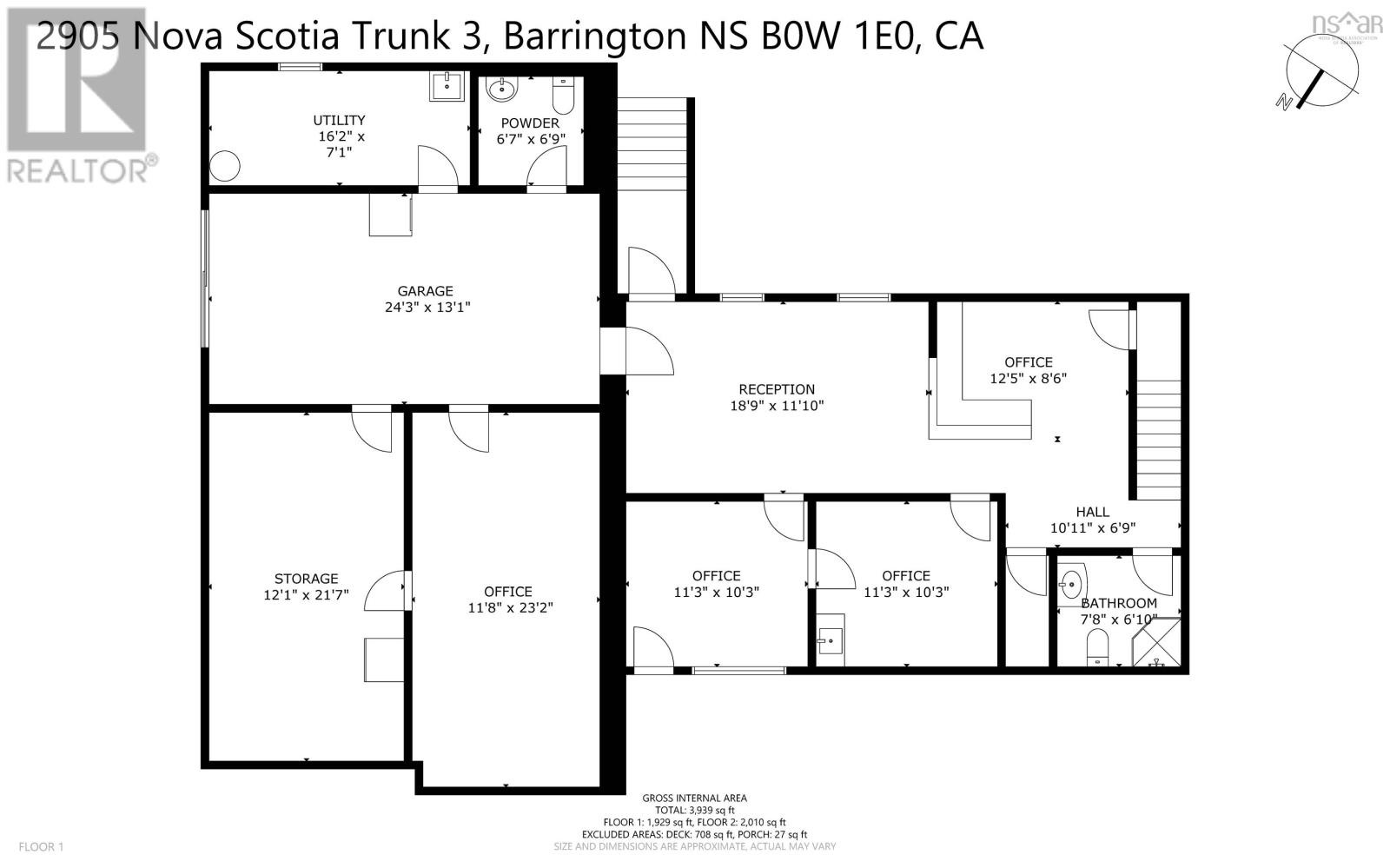 












2905 Highway 3

,
Brass Hill,




Nova Scotia
B0W1E0

