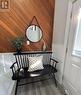 Trendy Wood-paneled Feature Wall in Entrance