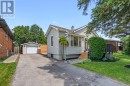 Front of home with detached garage
