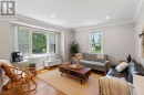Living Room with large bright windows
