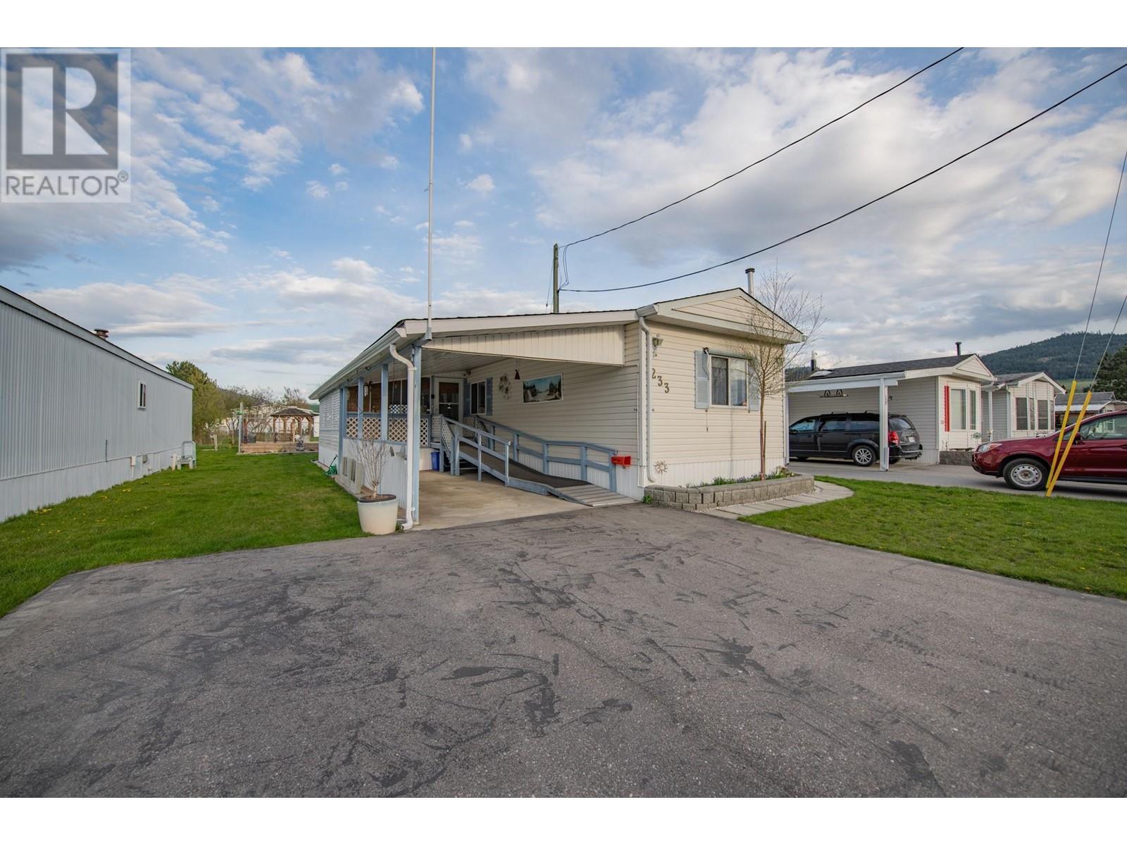 












6710 Tronson Road Unit# 233

,
Vernon,




British Columbia
V1H1X6

