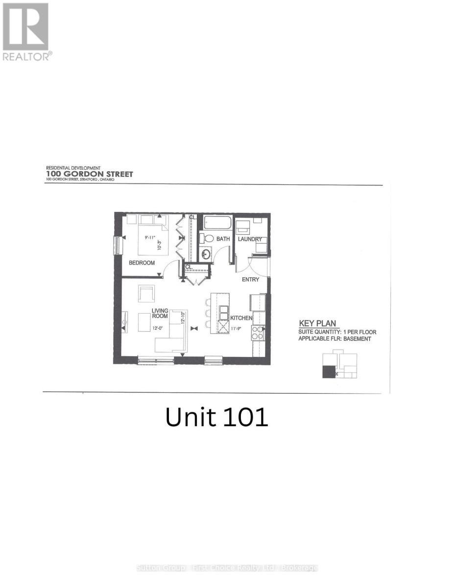 












101 - 100 GORDON STREET

,
Stratford,




Ontario
N5A7T8

