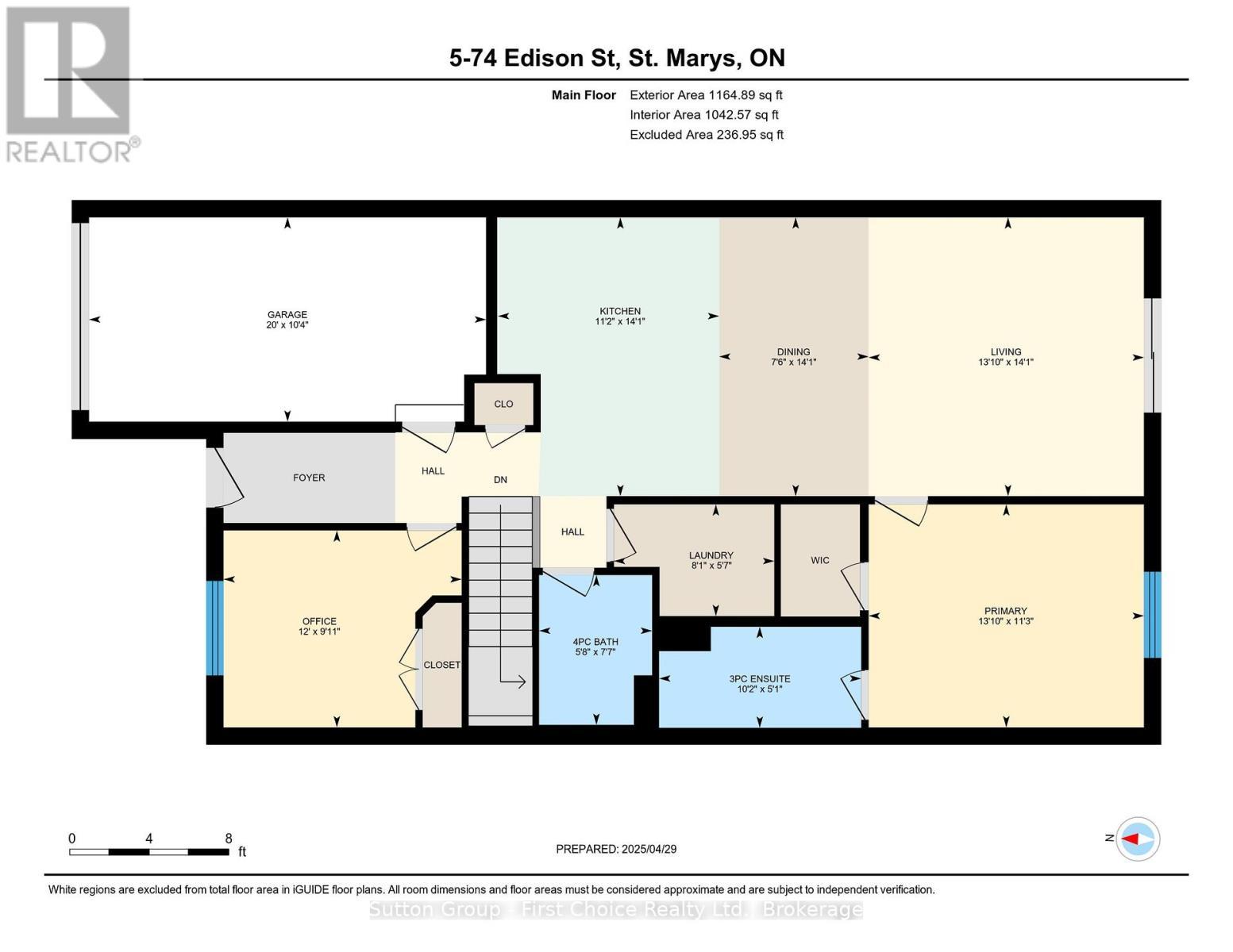 












5 - 74 EDISON STREET

,
St. Marys,




Ontario
N4X1C9

