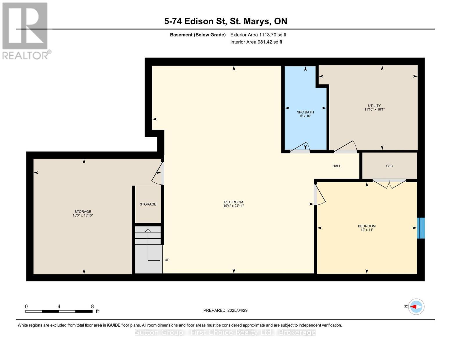 












5 - 74 EDISON STREET

,
St. Marys,




Ontario
N4X1C9

