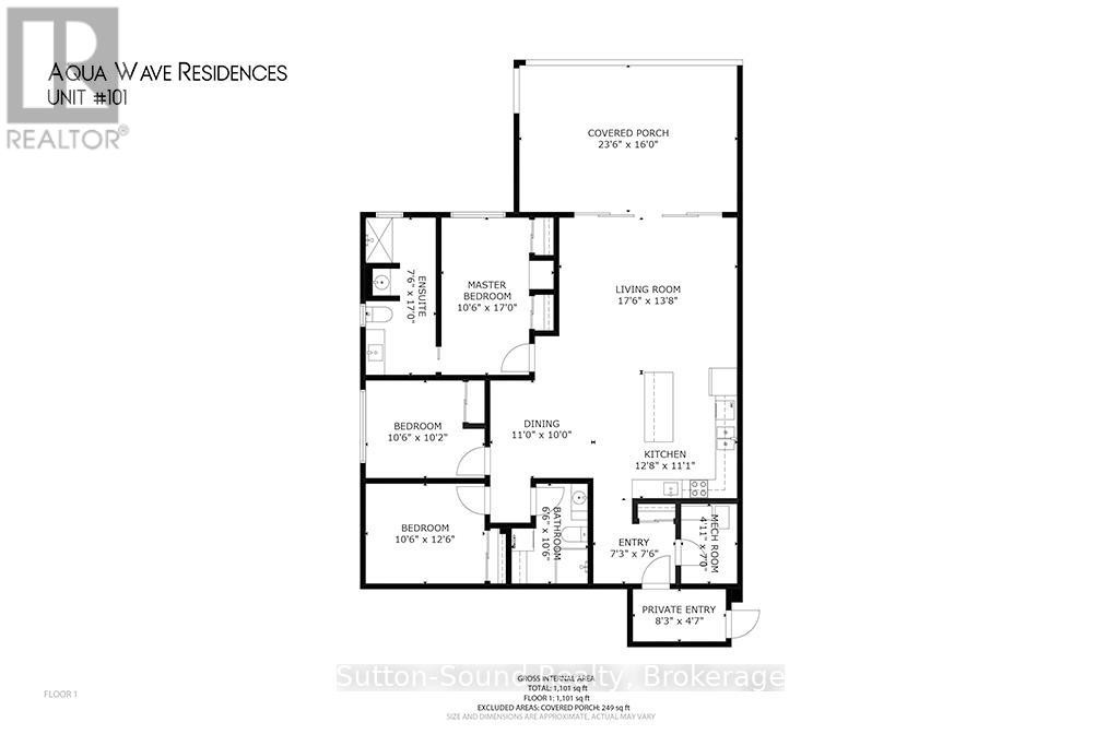 












101 - 535 ISAAC STREET

,
South Bruce Peninsula,




Ontario
N0H2T0

