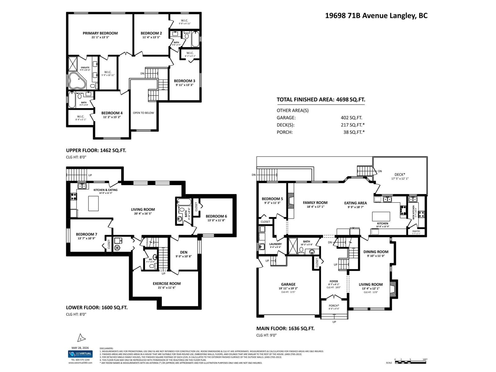 












19698 71B AVENUE

,
Langley,




British Columbia
V2Y3A4

