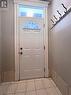 Foyer with ceramic floors