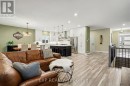 Open concept living/dining and kitchen