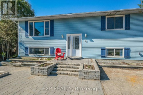 front entrance with patio
