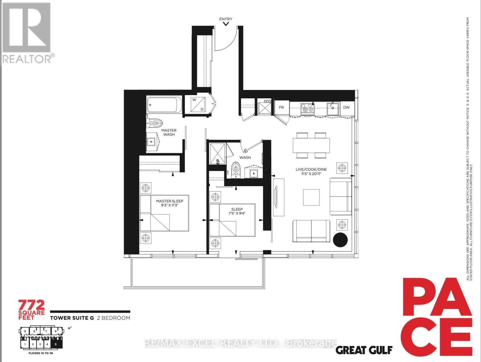 












3105 - 159 DUNDAS STREET E

,
Toronto (Church-Yonge Corridor),




Ontario
M5B1E4

