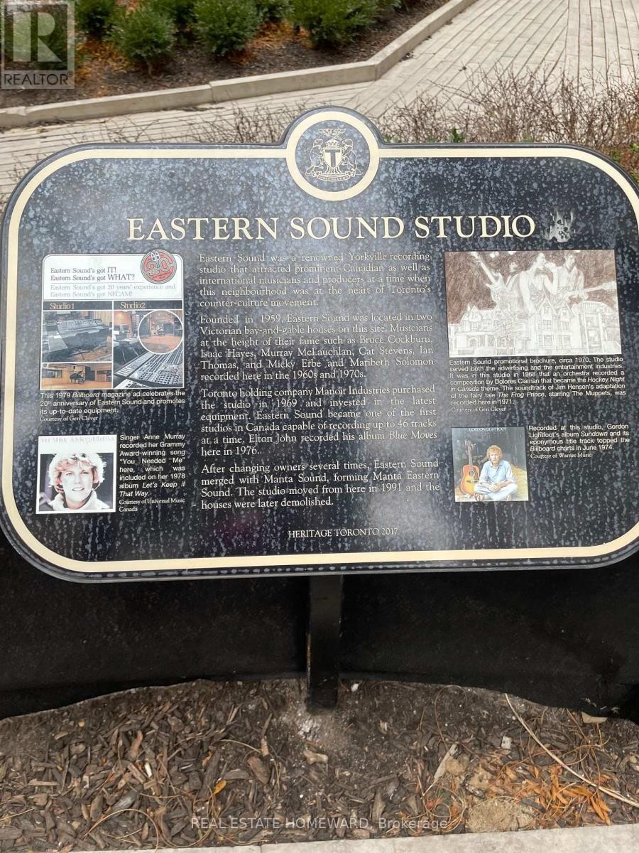 












305 - 21 SCOLLARD STREET

,
Toronto (Annex),




Ontario
M5R1G1

