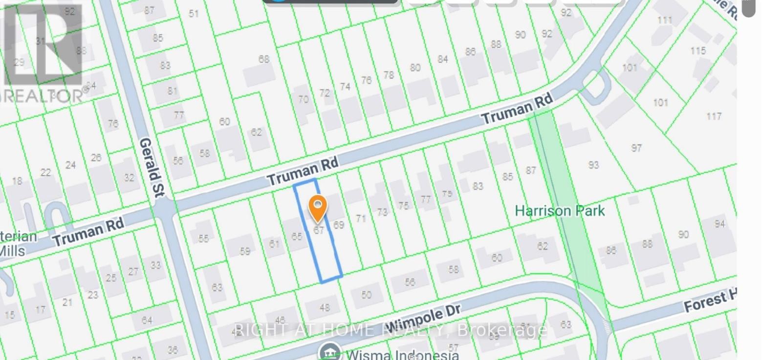 












67 TRUMAN ROAD

,
Toronto (St. Andrew-Windfields),




Ontario
M2L2L7

