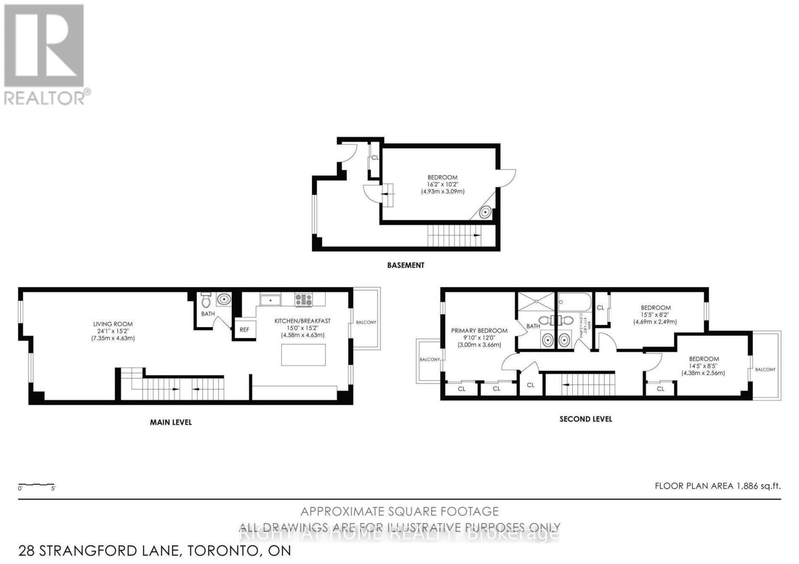 












28 STRANGFORD LANE

,
Toronto (Clairlea-Birchmount),




Ontario
M1L0E4

