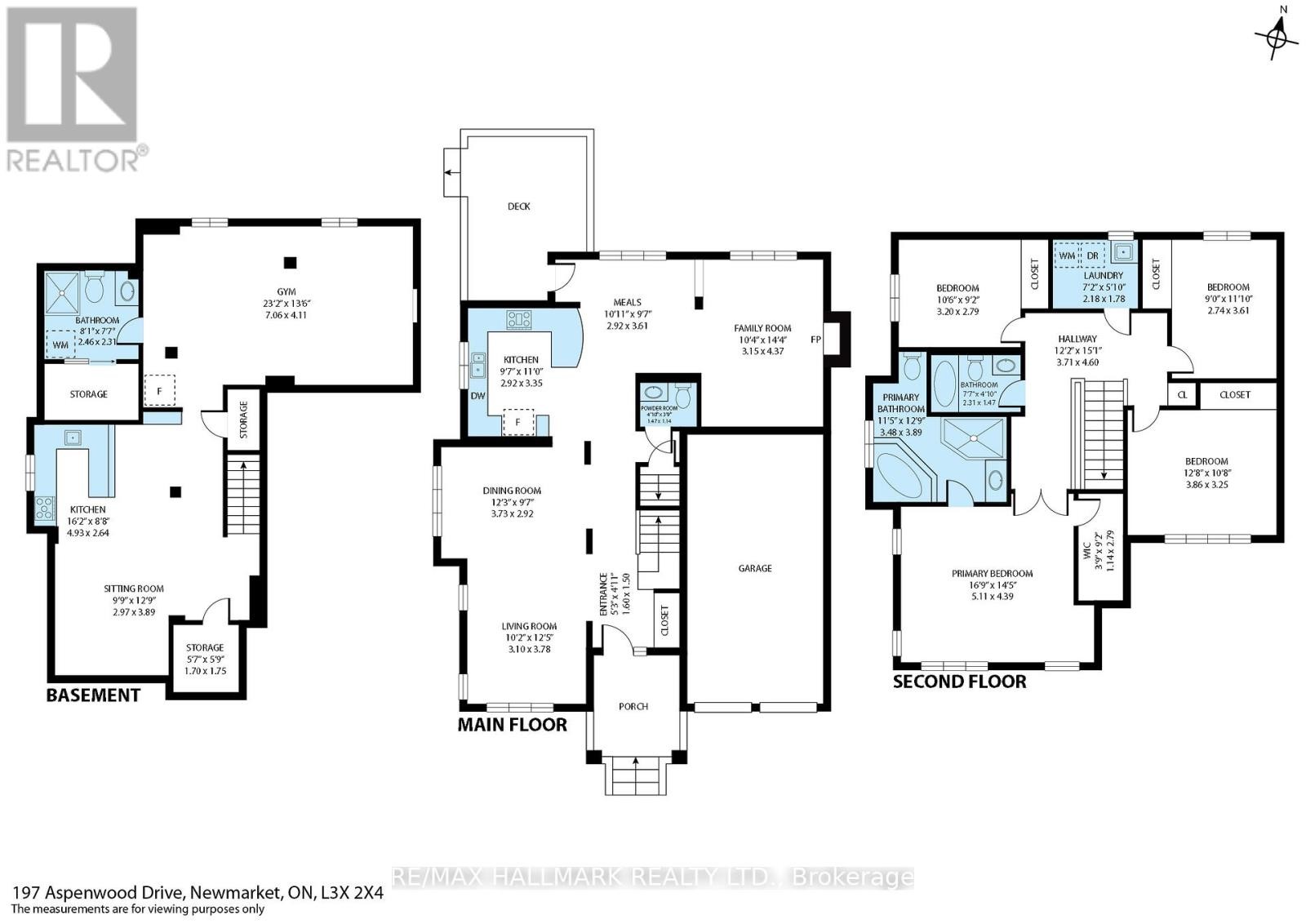 












197 ASPENWOOD DRIVE

,
Newmarket (Woodland Hill),




Ontario
L3X2X4

