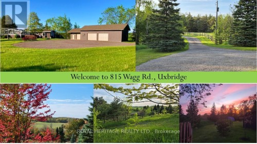 Welcome to 815 Wagg Rd., Uxbridge