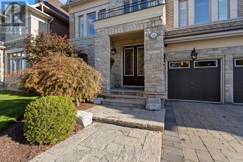 Striking exterior with rare natural stone façade