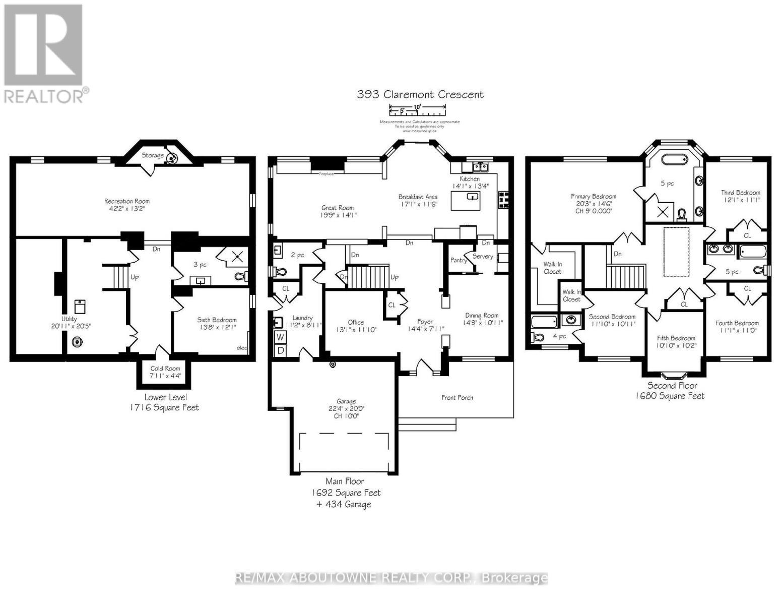 












393 CLAREMONT CRESCENT

,
Oakville (FD Ford),




Ontario
L6J6J9

