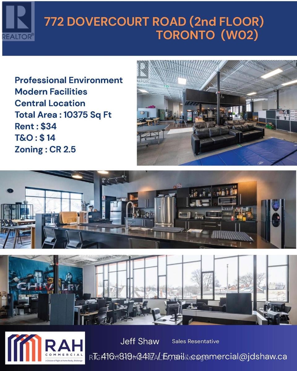 












2ND FLOOR - 772 DOVERCOURT ROAD

,
Toronto (Dovercourt-Wallace Emerson-Junction),




Ontario
M6H4C9

