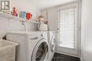 Bright laundry room