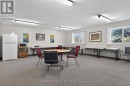 main floor common room library in building
