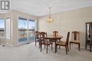 sun- filled dining room with walkout