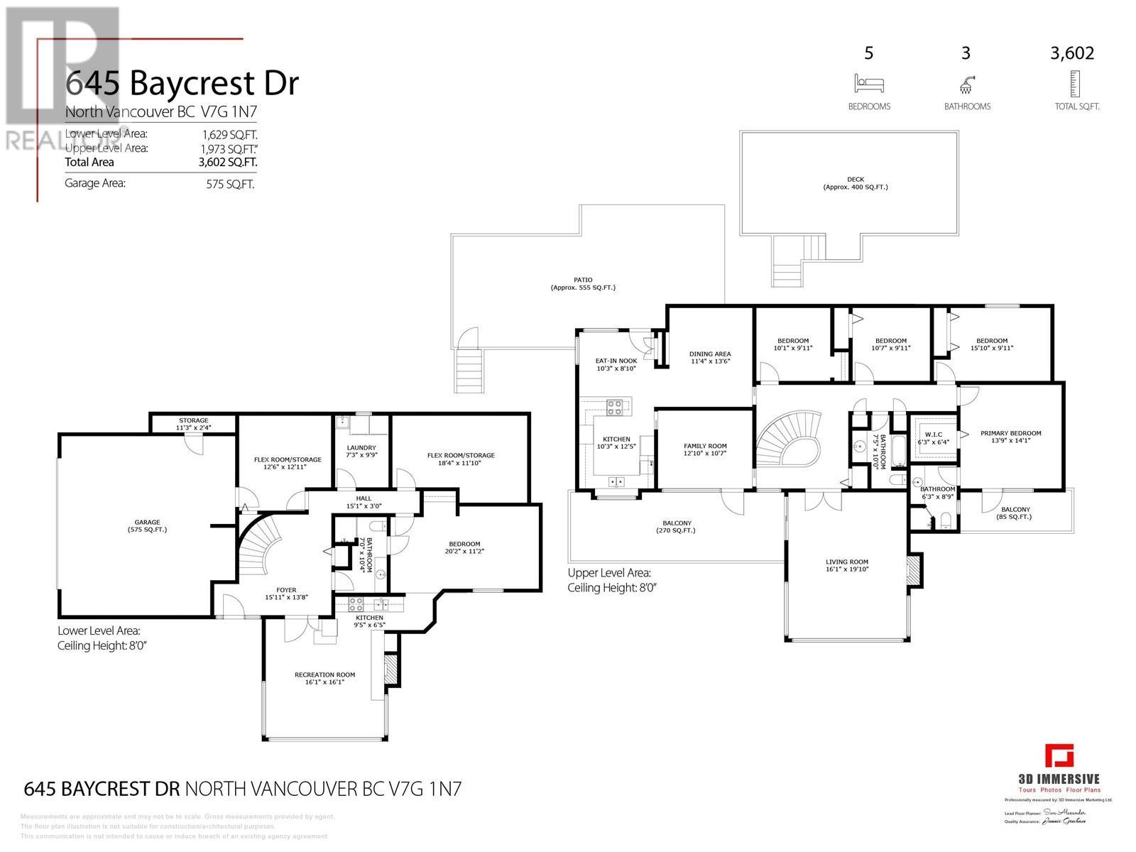 












645 BAYCREST DRIVE

,
North Vancouver,




British Columbia
V7G1N7

