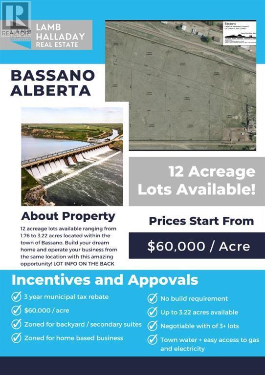 












100 Bassano Street S

,
Bassano,







Alberta
T0J0B0

